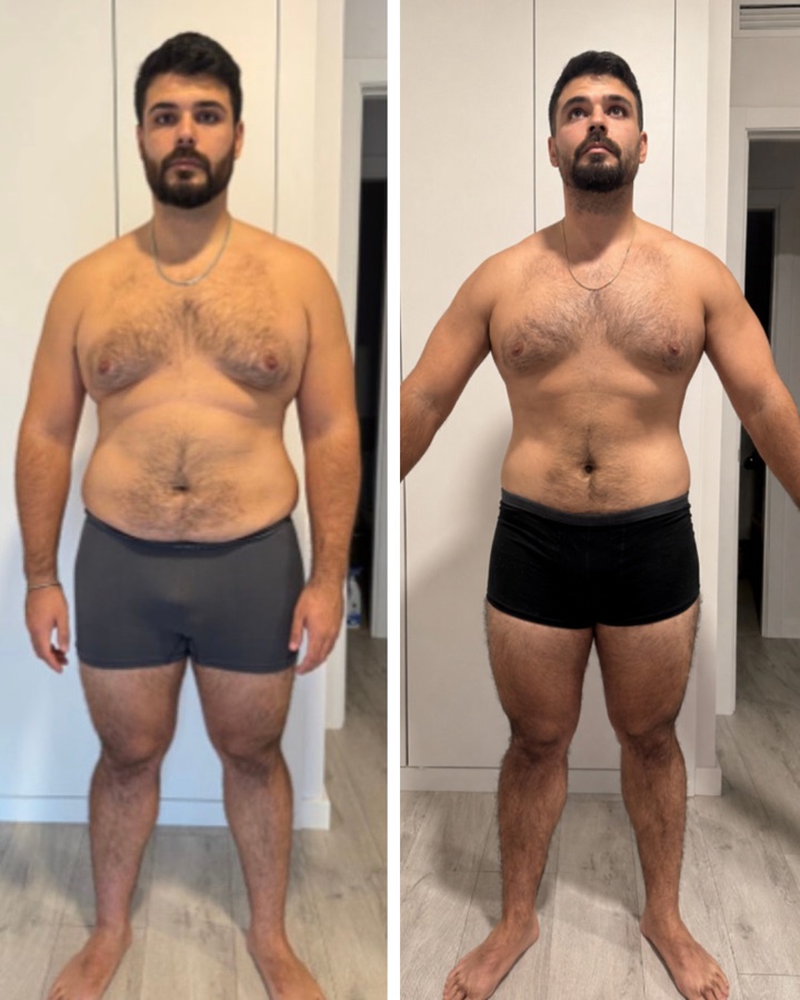 Cambio físico de Alejandro