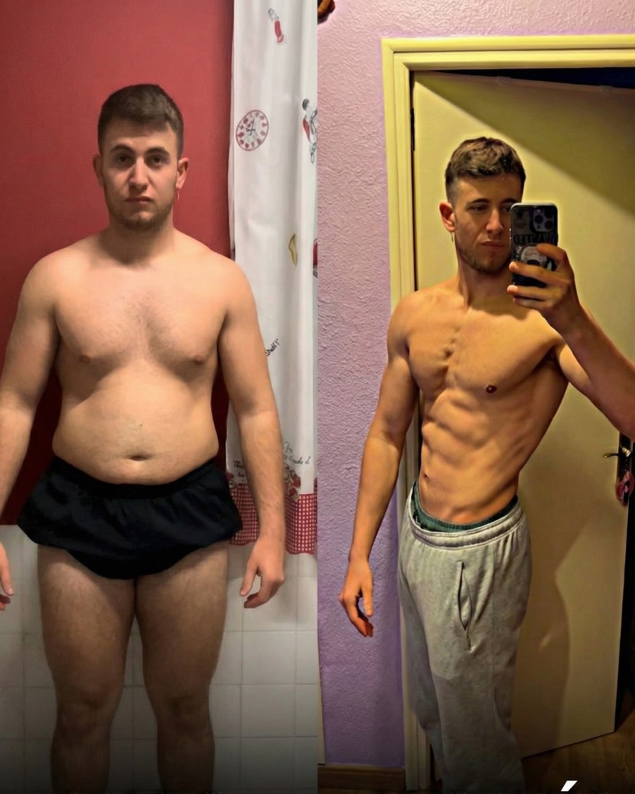 El cambio físico de Fran Marín: de 116 kg a 86 kg